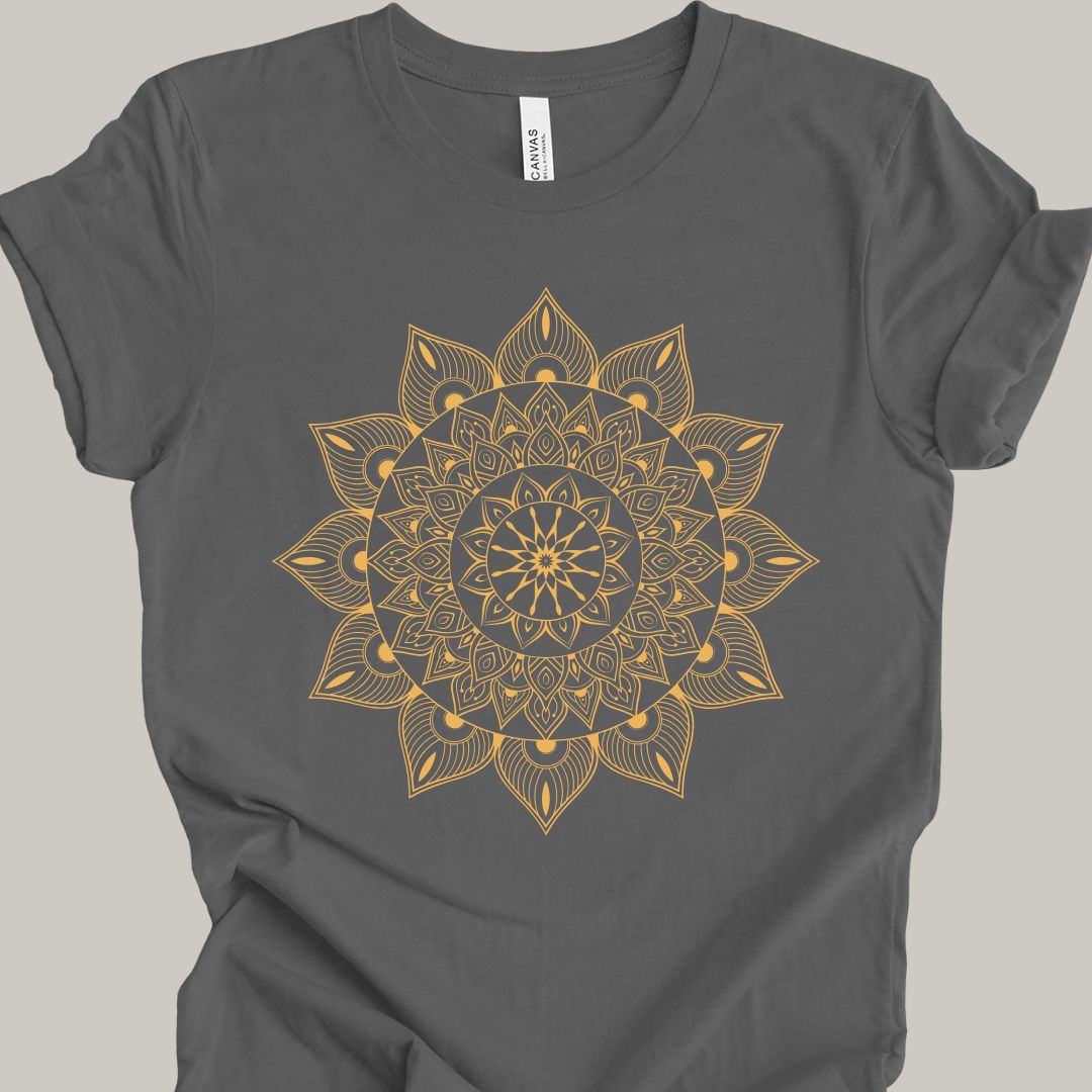 Blooming Lotus Mandala T-shirt