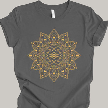 Blooming Lotus Mandala T-shirt