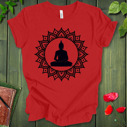 Mandala Buddha T-shirt