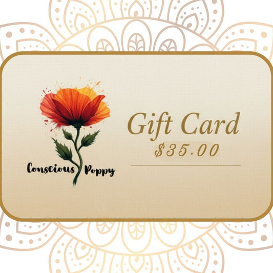 Conscious Poppy Gift Card