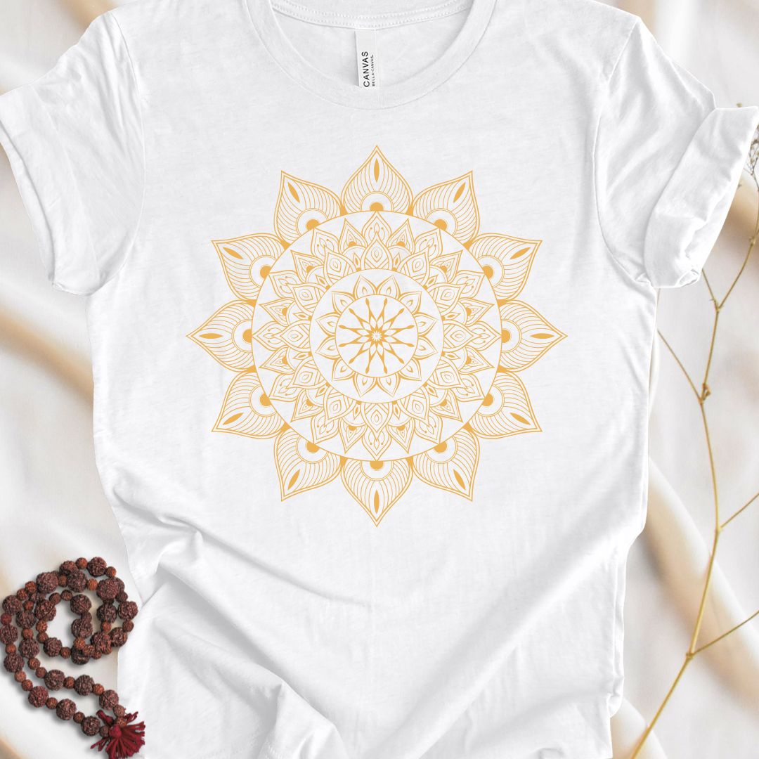 Blooming Lotus Mandala T-shirt