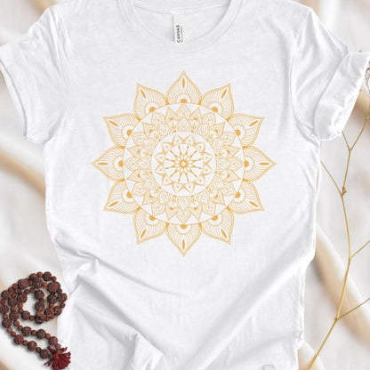Blooming Lotus Mandala T-shirt
