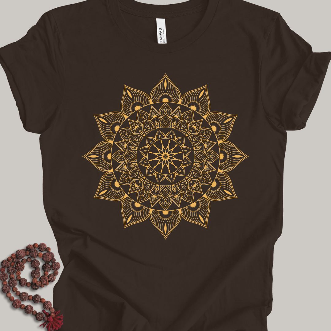 Blooming Lotus Mandala T-shirt