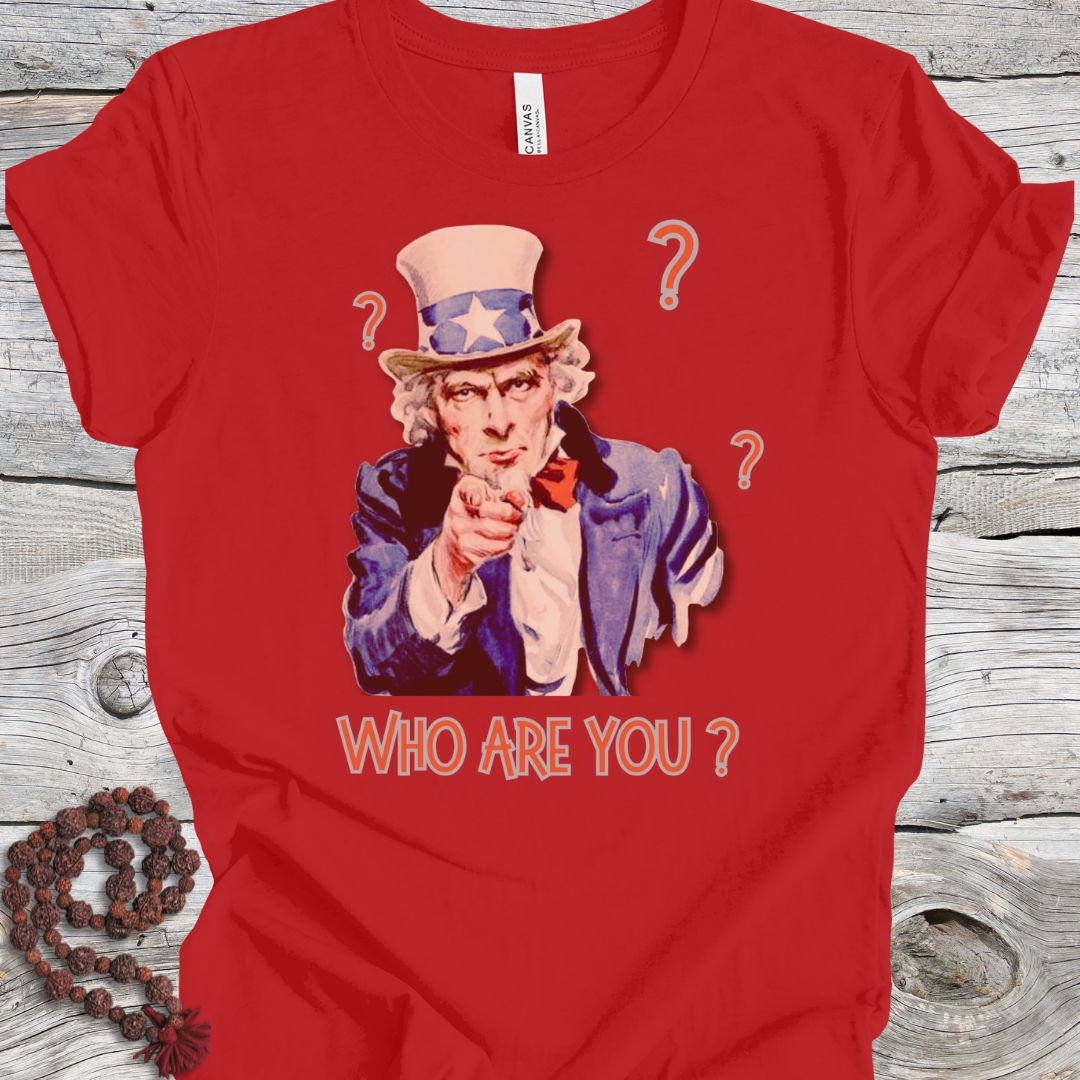 Who Are You? Ramana Maharshi T-shirt