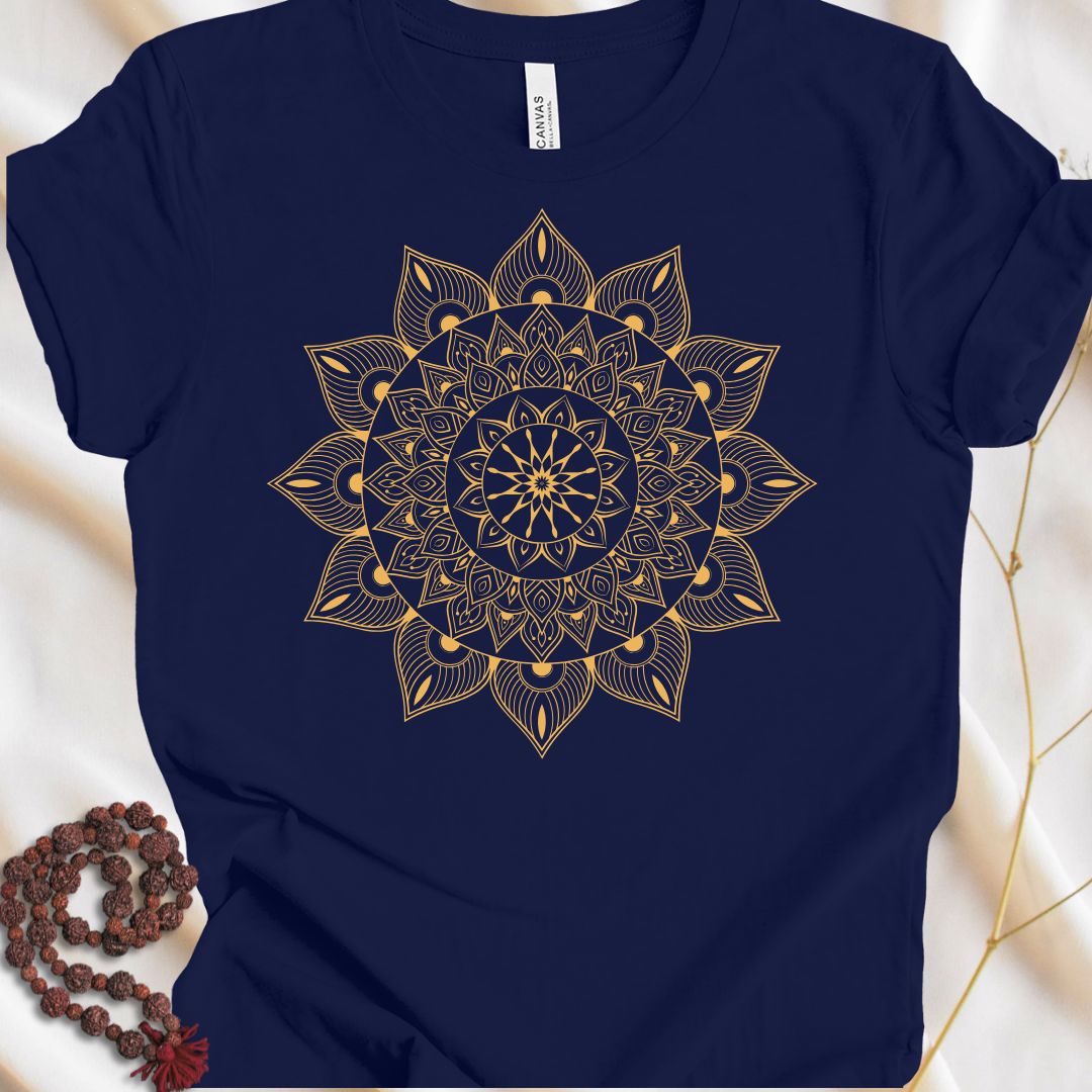 Blooming Lotus Mandala T-shirt