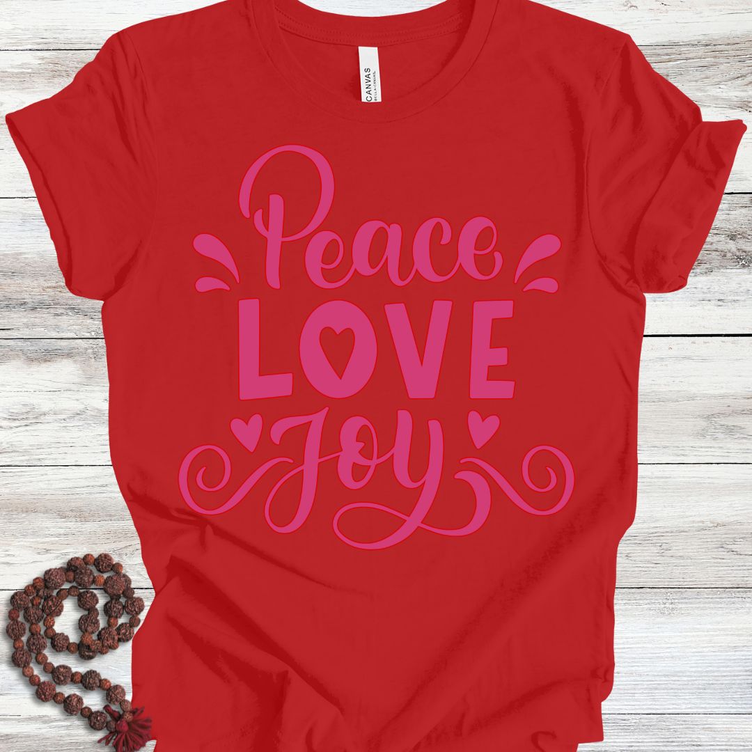 Peace Love Joy T-shirt