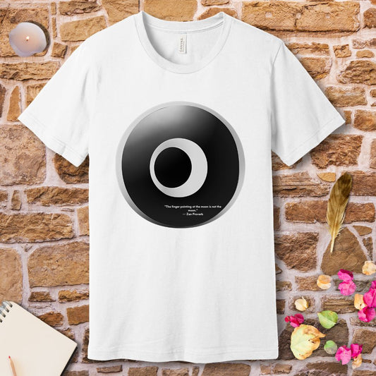 The Finger Pointing At The Moon Is Not The Moon T-Shirt